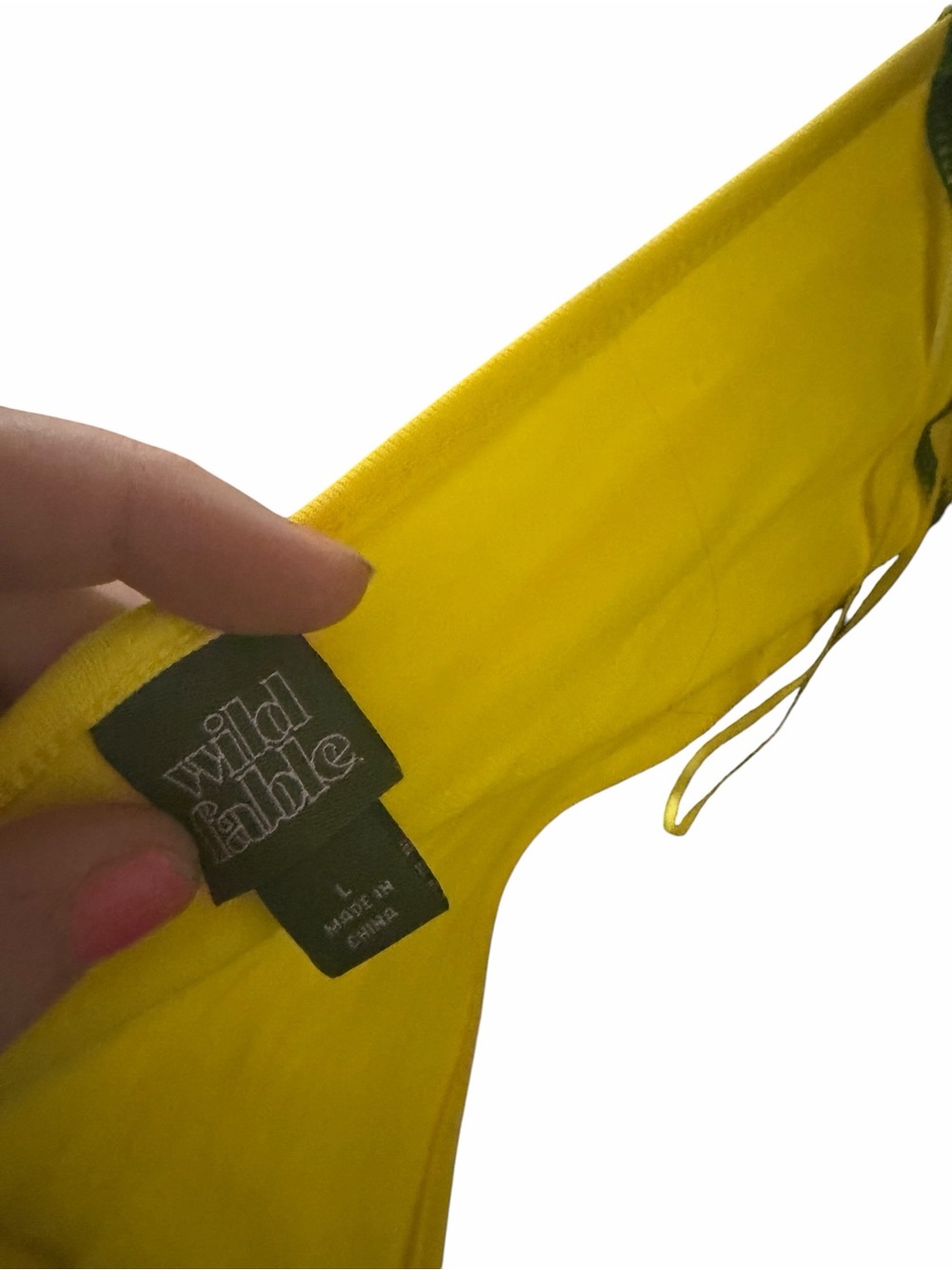 wild fable Yellow Sleeveless Cowl Neck Tank - Picture 7 of 9
